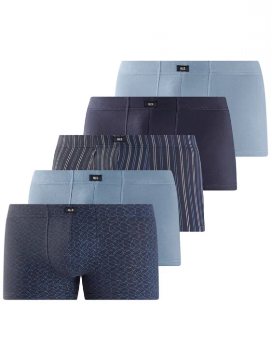 Obrázek produktu H.I.S Boxerky modrá / námořnická modř / opálová / bílá