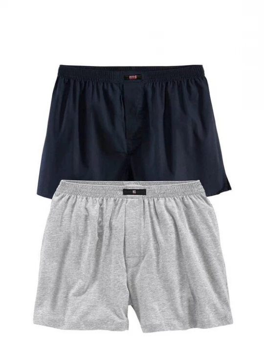 Obrázek produktu H.I.S Boxerky námořnická modř / šedá