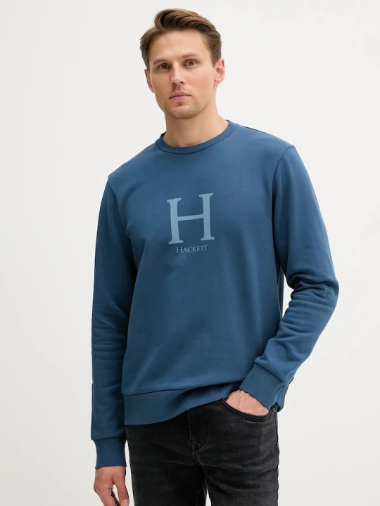 Obrázek produktu Hackett London Bavlněná mikina modrá