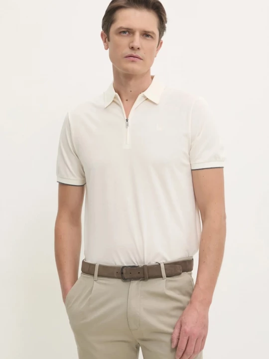Obrázek produktu Hackett London Bavlněné polo tričko Hackett London béžová
