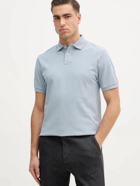 Obrázek produktu Hackett London Bavlněné polo tričko Hackett London modrá