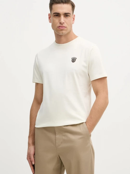 Obrázek produktu Hackett London Bavlněné tričko Hackett London béžová