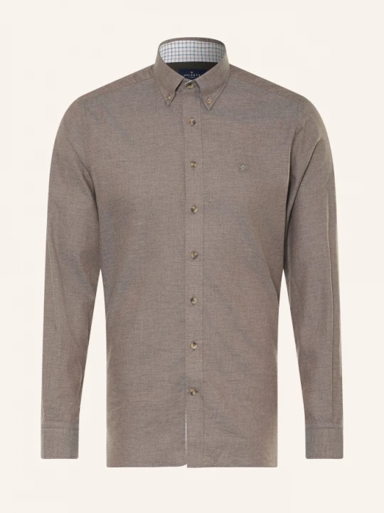 Obrázek produktu Hackett London Flanelová Košile Tailored Fit šedá