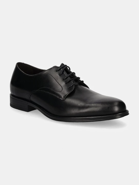 Obrázek produktu Hackett London Kožené polobotky Hackett London DUKE MASTER černá