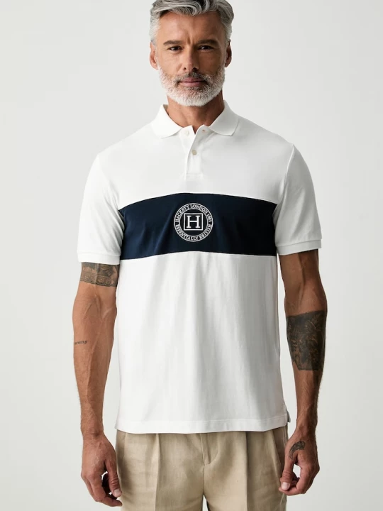 Obrázek produktu Hackett London polo pánské bavlněné béžová