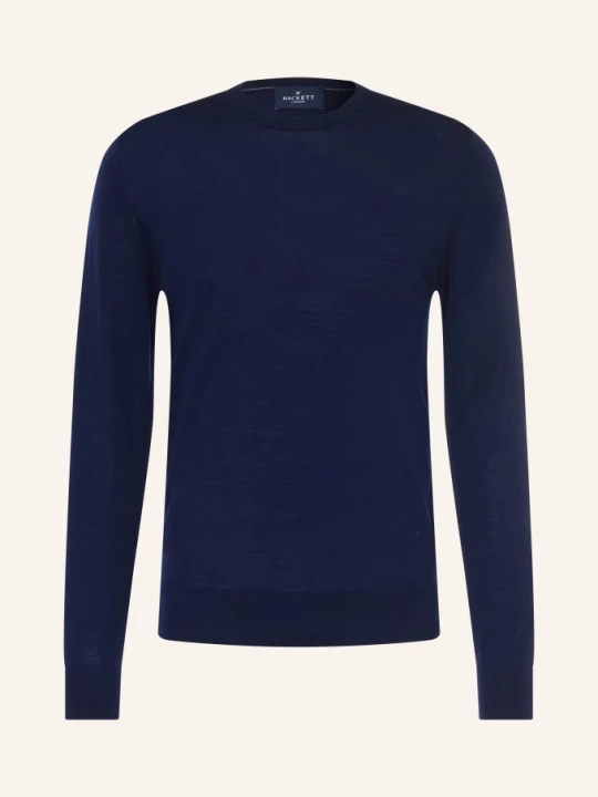 Obrázek produktu Hackett London Svetry Z Merino Vlny tmavě modrá