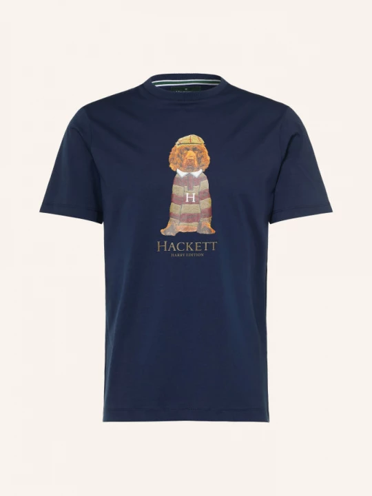 Obrázek produktu Hackett London Tričko Heritage Harry tmavě modrá