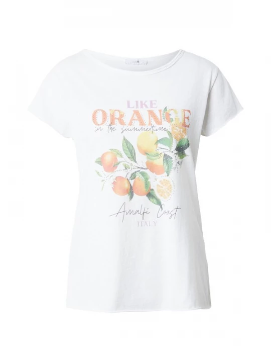 Obrázek produktu Hailys Tričko 'Sv44enja' zelená / oranžová / růžová / bílá
