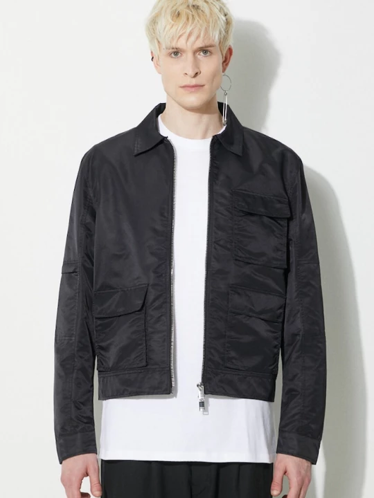 Obrázek produktu Han Kjøbenhavn Bunda Han Kjøbenhavn Nylon Boxed Cargo Jacket černá