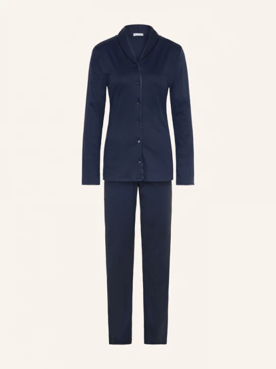 Obrázek produktu Hanro Pyžamo Cotton Silk tmavě modrá