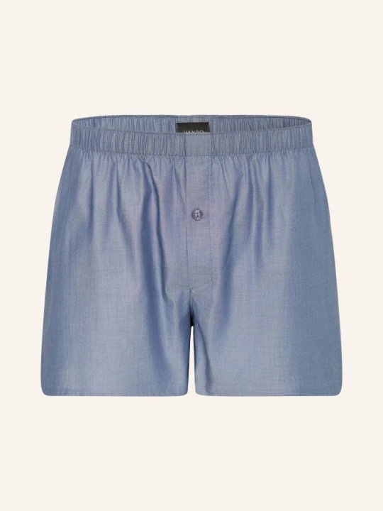 Obrázek produktu Hanro Tkané Boxerky Fancy Woven černošedá