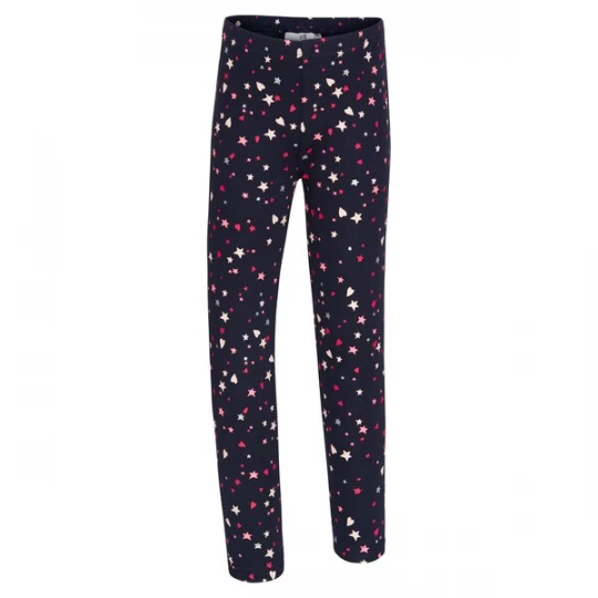 Obrázek produktu happy girls Legíny  marine modrá / růžová / grenadina / bílá