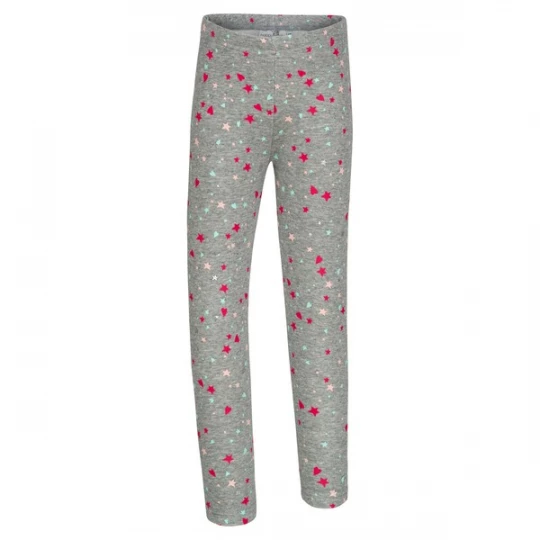 Obrázek produktu happy girls Legíny  světlemodrá / šedý melír / pink / pudrová