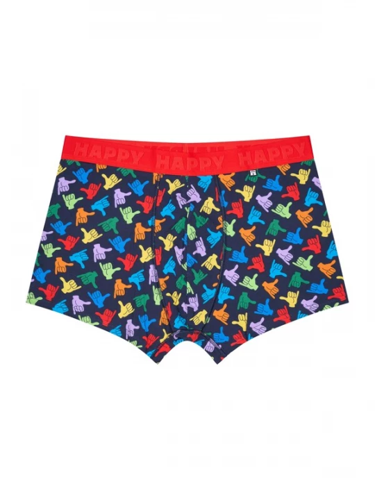 Obrázek produktu Happy Socks Boxerky marine modrá / žlutá / zelená / červená