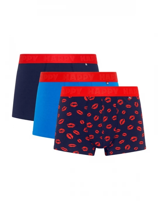 Obrázek produktu Happy Socks Boxerky námořnická modř / nebeská modř / krvavě červená