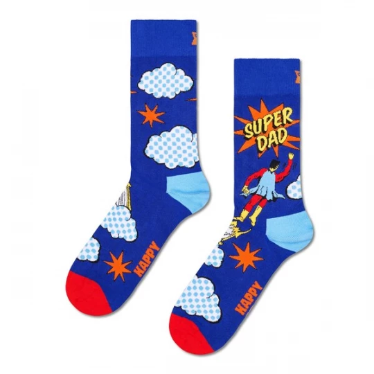 Obrázek produktu Happy Socks Ponožky modrá / červená
