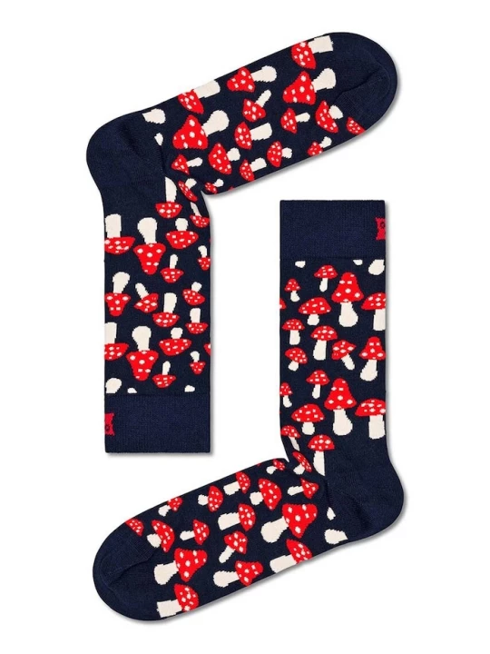 Obrázek produktu Happy Socks Ponožky Mushroom Sock námořnická modř