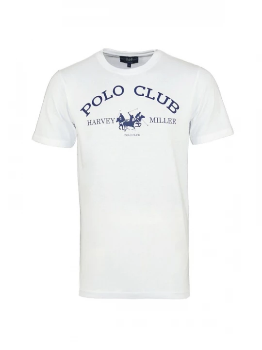 Obrázek produktu HARVEY MILLER Tričko 'Club' černá / bílá