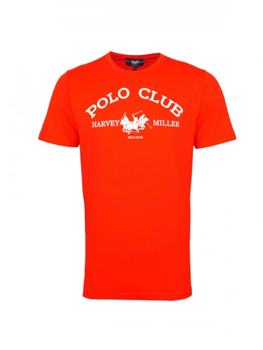 Obrázek produktu HARVEY MILLER Tričko 'Polo Club'  červená / bílá