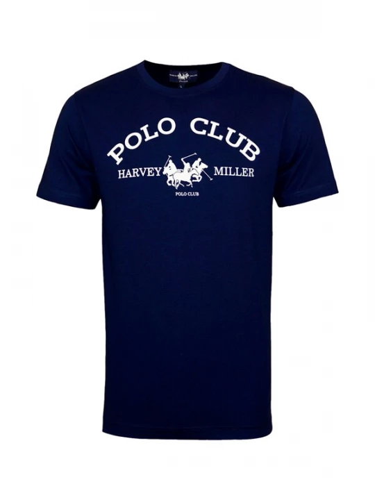 Obrázek produktu HARVEY MILLER Tričko 'Polo Club'  modrá / bílá