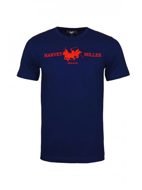 Obrázek produktu HARVEY MILLER Tričko  tmavě modrá / červená