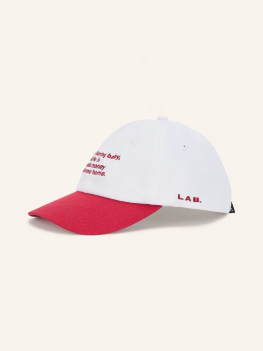 Obrázek produktu Hatline Lab Cap Boring bílá / červená