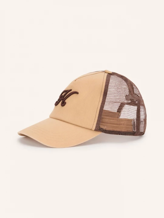 Obrázek produktu Hatline Lab Cap Heritage Logo béžová / hnědá