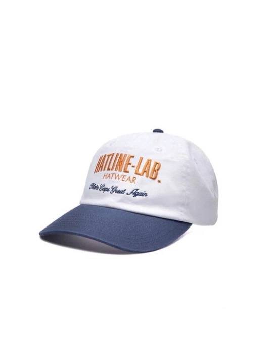 Obrázek produktu Hatline Lab Kšiltovka 'Yacht Club' námořnická modř / tmavě oranžová / bílá