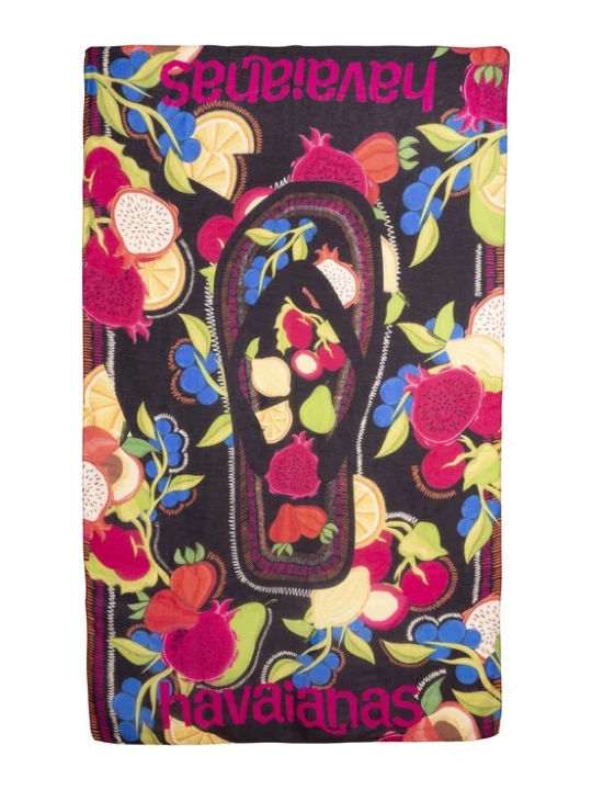Obrázek produktu HAVAIANAS Čelenka 'Canga Tropicalia Vibes' safírová / světle žlutá / tmavě růžová / černá