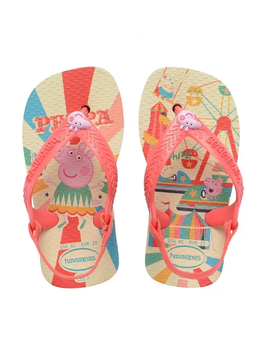 Obrázek produktu Havaianas pantofle dětské BABY PEPPA PIG žlutá