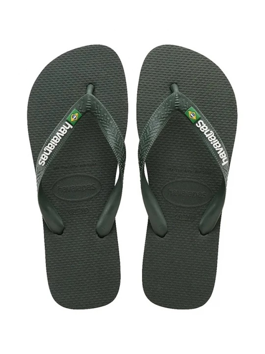 Obrázek produktu Havaianas Pantofle Havaianas BRASIL LOGO zelená