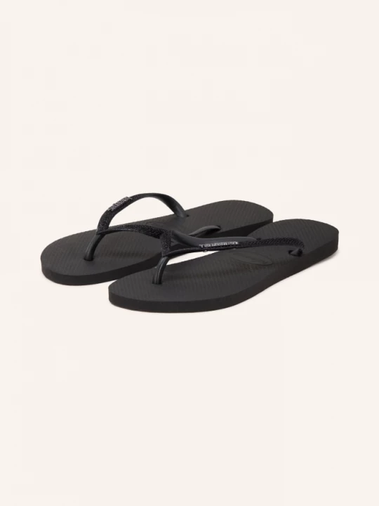 Obrázek produktu Havaianas Prstové Sandály Slim Glitter černá