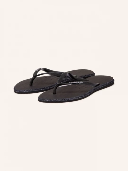 Obrázek produktu Havaianas Prstové Sandály Slim Point Glitter černá