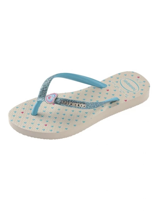 Obrázek produktu HAVAIANAS Sandály béžová / aqua modrá / stříbrná