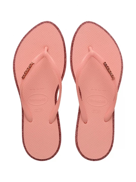 Obrázek produktu Havaianas žabky dámské SLIM POINT GLITTER růžová