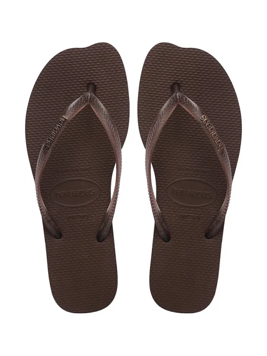 Obrázek produktu Havaianas žabky dámské SLIM SPLIT hnědá