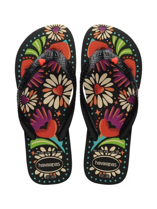 Obrázek produktu Havaianas žabky dámské TOP BEGONIA CORACAO černá