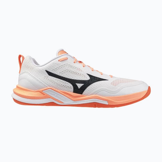 Obrázek produktu Házenkářské boty Mizuno Wave Stealth Pro white / black / flamingo coral Bílá