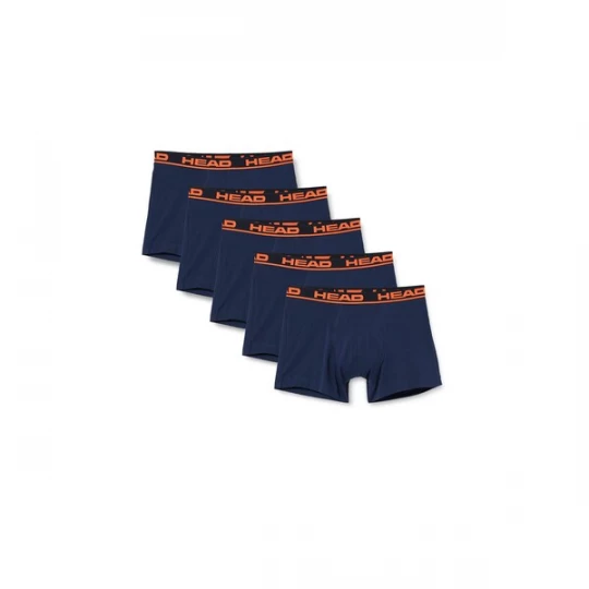 Obrázek produktu HEAD Boxerky  noční modrá / oranžová / černá