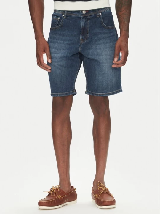 Obrázek produktu Hechter Paris Džínové šortky 26655 151362 Tmavomodrá Regular Fit