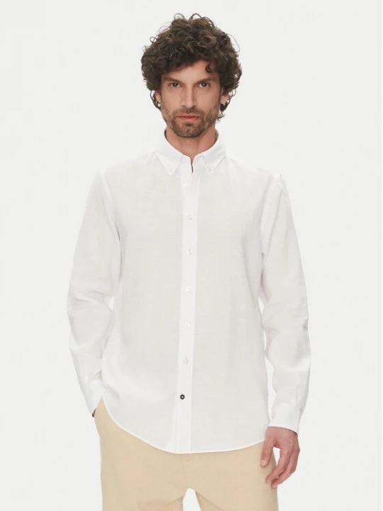 Obrázek produktu Hechter Paris Košile 60356 151600 Bílá Regular Fit