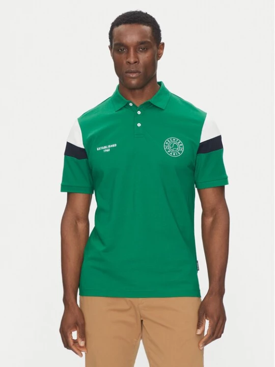 Obrázek produktu Hechter Paris Polokošile Pique X-Tech 74026 151929 Zelená Regular Fit
