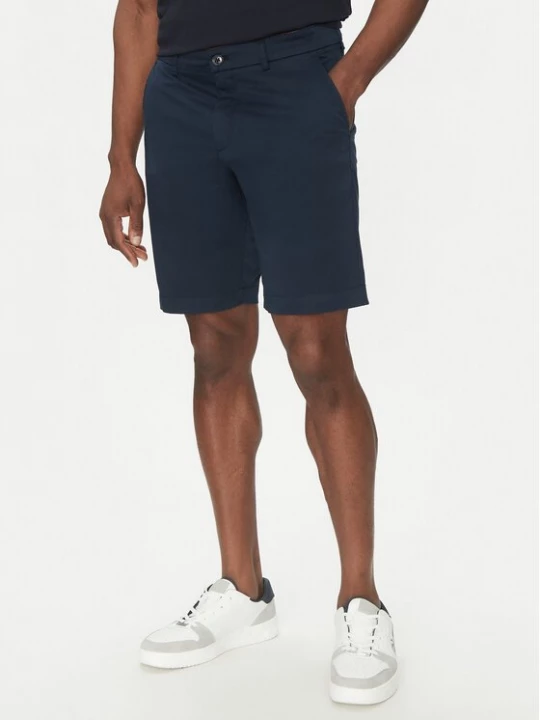 Obrázek produktu Hechter Paris Šortky z materiálu 26664 151365 Tmavomodrá Regular Fit