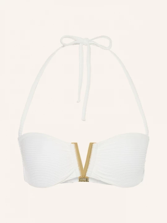 Obrázek produktu Heidi Klein Bandeau Bikiny Delos bílá / zlatá