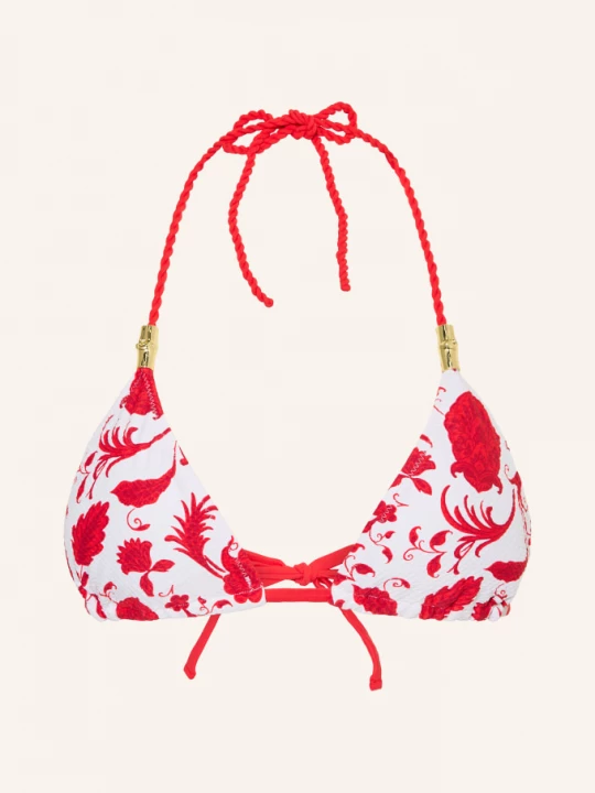 Obrázek produktu Heidi Klein Trojúhelníkové Bikiny Evia, Oboustranné červená / bílá