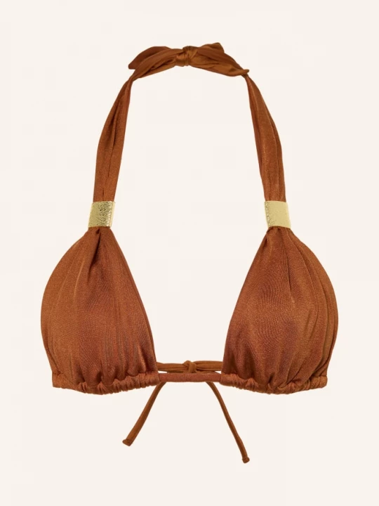 Obrázek produktu Heidi Klein Trojúhelníkové Bikiny Rust koňaková