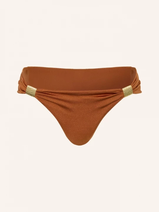 Obrázek produktu Heidi Klein Základní Bikiny Kalhotky Rust koňaková / zlatá
