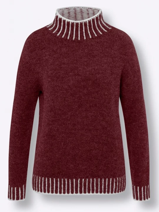 Obrázek produktu heine Svetr tmavě červená