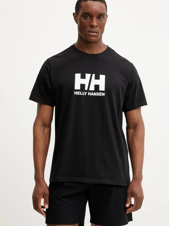 Obrázek produktu Helly Hansen Bavlněné tričko Helly Hansen HH LOGO černá