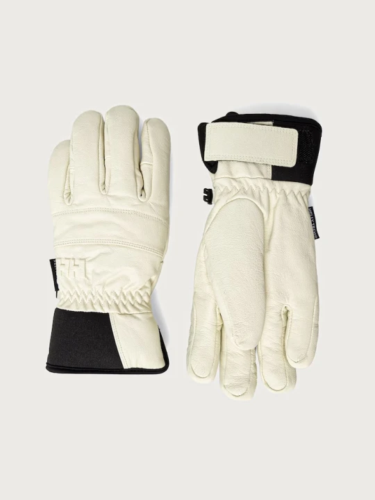Obrázek produktu Helly Hansen lyžařské rukavice dámské kožené béžová